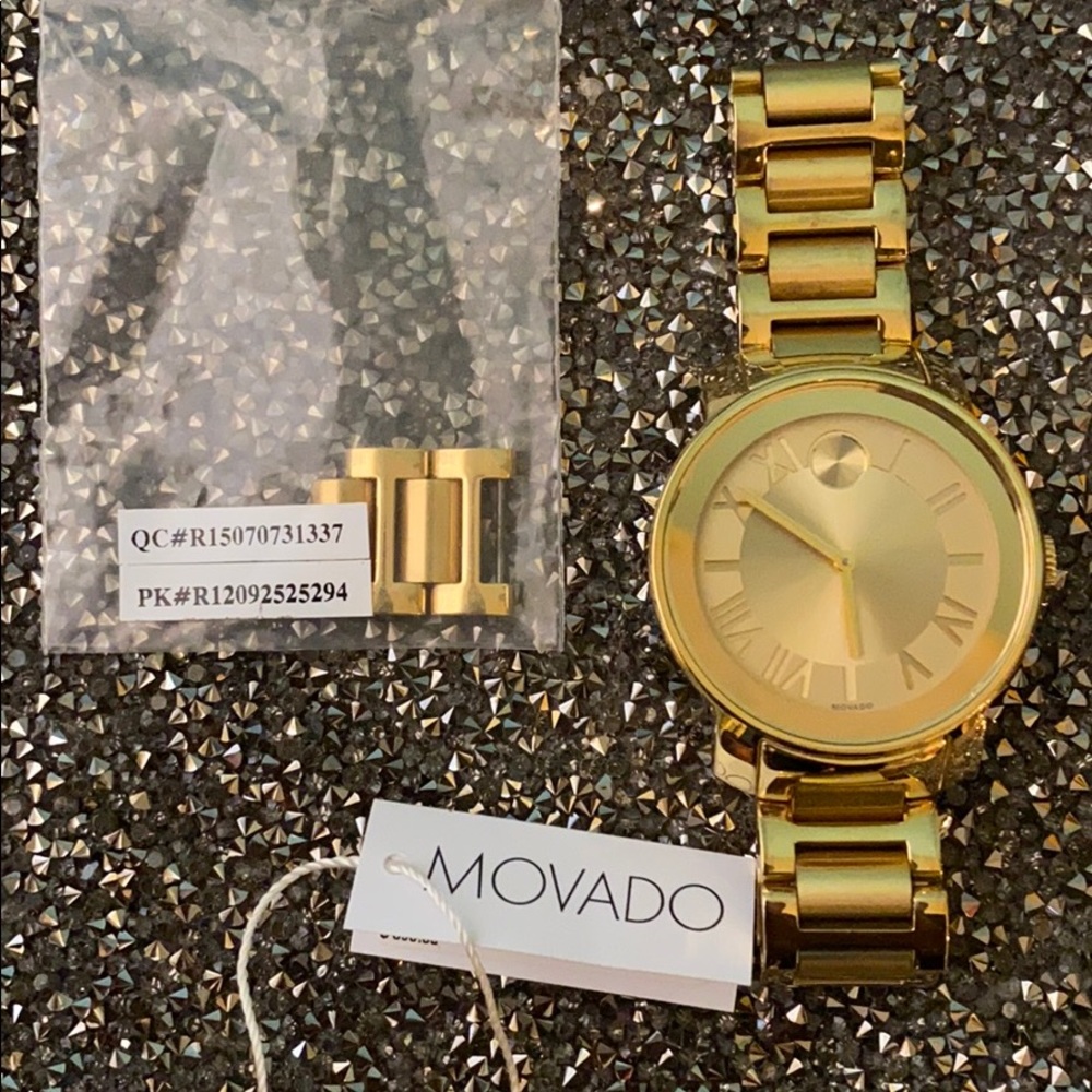 MOVADO GOLD WATCH
